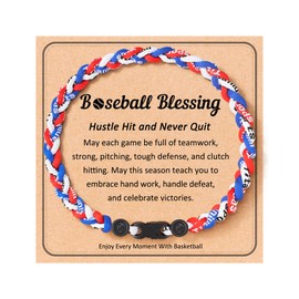 ojokiss Baseball Necklace, Baseball Gifts, Baseball Party Favors Accessories Stuff for 8-13 Year Old Teen Son Grandson Friend Brother Gift, Valentines Jewelry gifts