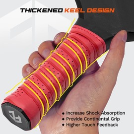 FULL CHOICE 2Pcs Replacement Grip Wrap for Pickleball Rackets, Pickleball Overgrip Paddle Grip Tape, Anti-Slip Grip-Easy Installation and Long-Lasting Performance