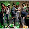 Bamamon 36PCS St Patricks Day Accessories LED Light Up Finger
