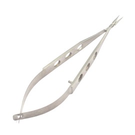 OdontoMed2011 VANNAS CAPSULOTOMY Scissors 3.25” Delicate Sharp TIP Curved ODM