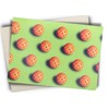 Fava Bean Productions PickleBall Pattern Neon Greeting Card (5X7 inch)
