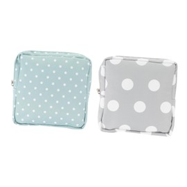 Baluue 2pcs Sanitary Napkin Storage Bag Portable Pouch for School and Travel Chic Design for Girls and Women Lightweight and Reusable for Period Essentials