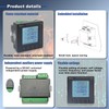 3 Phase Full Power Current Voltage Power Meter Intelligent Multi-Function
