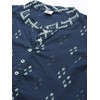 Yash Gallery Kurta de algodón indio con estampado de Ikat