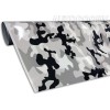 AUTOGOODY 108" x 60" Snow Camo Camouflage Vinyl Film Wrap