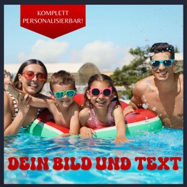 Kinderschürze Schürze Kinder Jungen Mädchen - Bild - Geschenk mit eigenem Foto und Text personalisiert I - 7-14 Jahre - Navy Blau - kinderkochschürzen selbst gestalten own photo schürzen