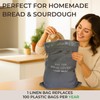 Sato store Bags for Homemade Bread - Reusable Bread Storage