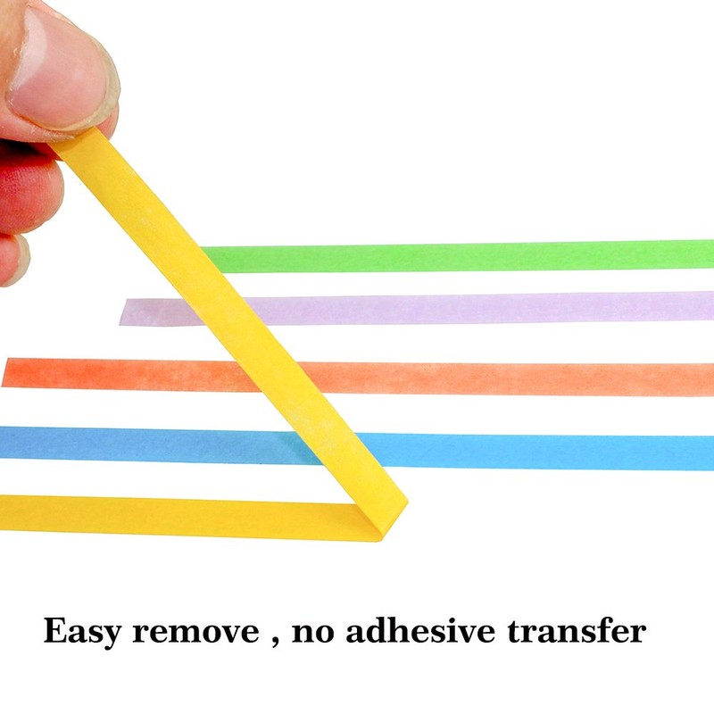 6Rolls Washi Masking Tape for DIY Nail Arts Drawing Pattern