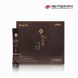 흑삼진액 스틱 흑삼고 특이사포닌 진세노사이드 rg3 구증구포 효능 Black Ginseng Extract Stick with Unique Saponins and Ginsenoside Rg3 Efficacy