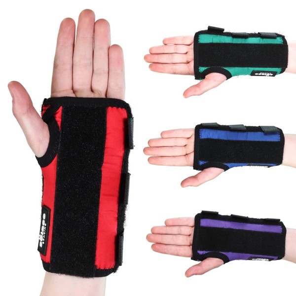 Solace Bracing Children's Padded Wrist Support (4 Fun Colours) -