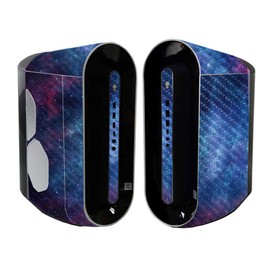 MightySkins Carbon Fiber Skin Compatible with Alienware Aurora R11 Gaming Desktop - Nebula | Protective, Durable Textured Carbon Fiber Finish | Easy to Apply and Change Styles | Made in The USA