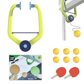 LUHOCIY Pack of 9 Door Frame Ping Pong Door Pong Door Ping Pong to Improve Hand Eye Coordination and Concentration, Suitable for Training at Different Ages