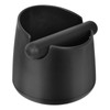 Espresso Knock Box, Black Coffee Knock Box, Round Coffee Bin,