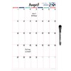 Dry Erase Monthly Calendar Planner Sticker Decal | Removable &