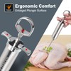 Ofargo Meat Injector, Meat Injectors for Smoking with 3 Marinade