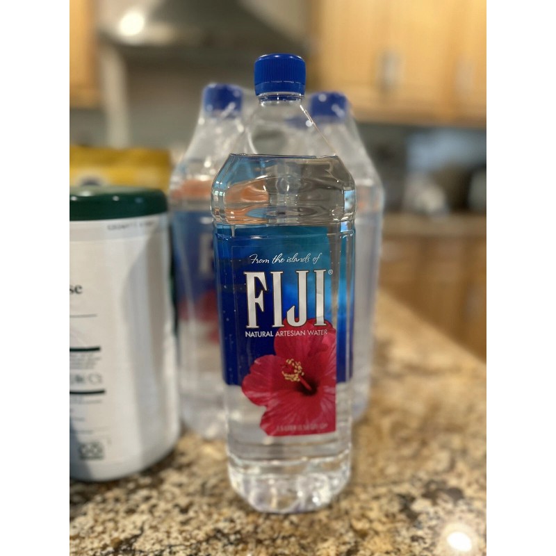 FIJI Water Lot Of 12 EMPTY FIJI Natural Artesian Water