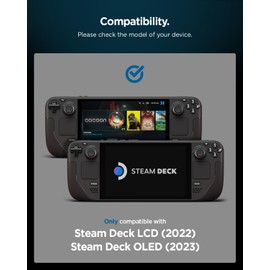 Spigen Spigen Tempered Glass Screen Protector [GlasTR EZ Fit] Designed for Steam Deck OLED/Steam Deck [9H Hardness]