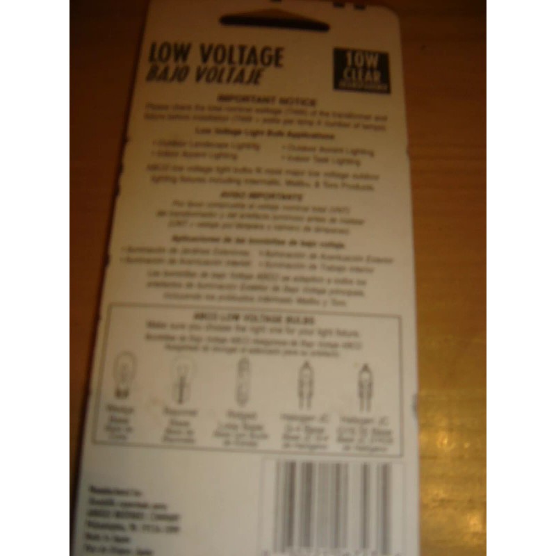 ABCO LIGHT BULBS LOW VOLTAGE
