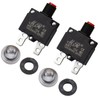 RKURCK 15 Amps Thermal Circuit Breakers 125/250V AC 32V DC