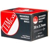TIMco WMN30 Washered Masonry Nails 3.7 x 30 - (Box