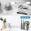 Urbanstrive 304 Stainless Steel Bathroom Toothbrush Holder Toothpaste Holder Stand