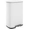 Kitchen Trash Can with Lid for Office Bedroom Bathroom Step
