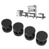 4Pcs Aluminum Spring Speakers Spikes Isolation Stand Shock Absorption Bearing