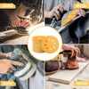 Boereu 5 Inch 8 Hole Sanding Discs Hook and Loop，50pcs