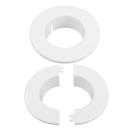 SEWACC 2pcs Air Conditioning Hole Decorative Covers Tap Wall Cover for Heating Pipe Stylish Pipe Hole Stopper Complete Sealing Capability Easy Installation for Home Decor