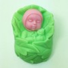 Sleeping Baby with Toy Bear Soap Mold - MoldFun Cute