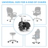 Office Chair Caster Wheels (Set of 5),Heavy-Duty Chair Wheels Support