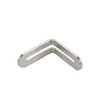 Xiaoyztan 8 Pcs Adjustable L Brackets Stainless Steel Reinforced Slotted