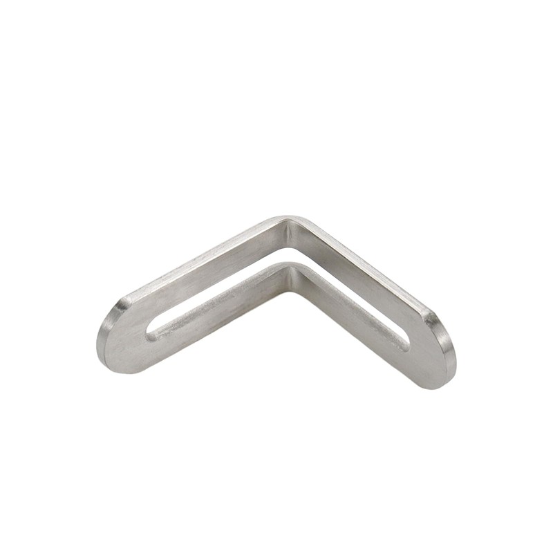 Xiaoyztan 8 Pcs Adjustable L Brackets Stainless Steel Reinforced Slotted