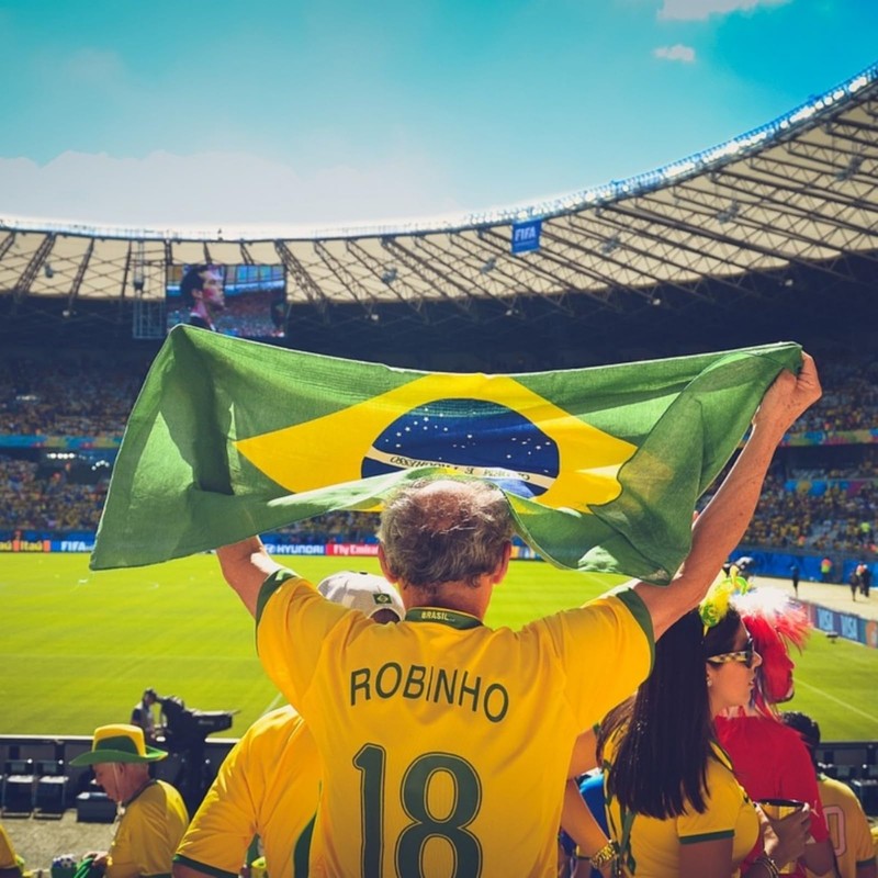 (APOSITV) Flag Brazil Extra Large Large Flag 150 90 Cheer