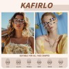 Kafirlo Oversize Bifocal Reading Glasses Women Cat Eye Blue Light