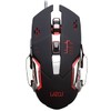 Lazos L-MSG6-B Optical USB Wired Gaming Mouse Black