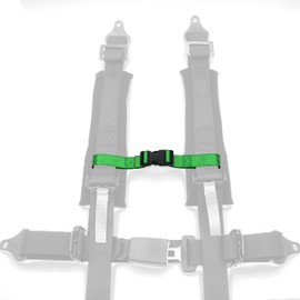 2 PACK Sternum Strap For 2 inch 3 inch 4 point 5 point UTV ATV Golf Cart Go Kart UTV harnesses Safety Harness (Green, 2 PACK)…