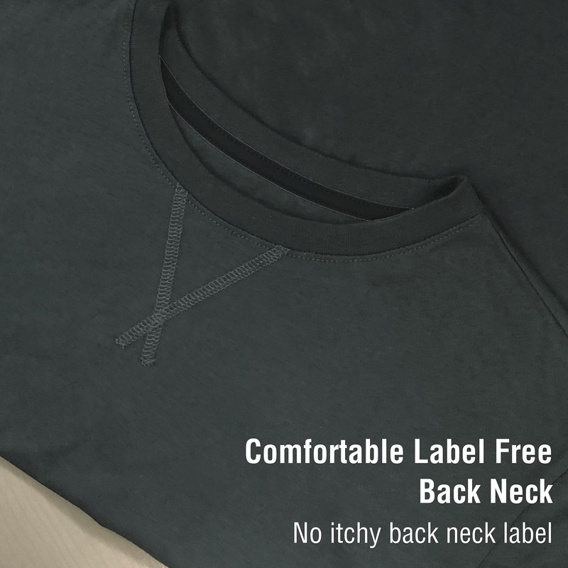 The Essentials Wardrobe Mens TEW Long Pyjamas - Dark Grey/Grey