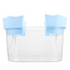 SUPVOX Plastic Betta Tank Small Desktop Aquarium Fish Tank Aquarium