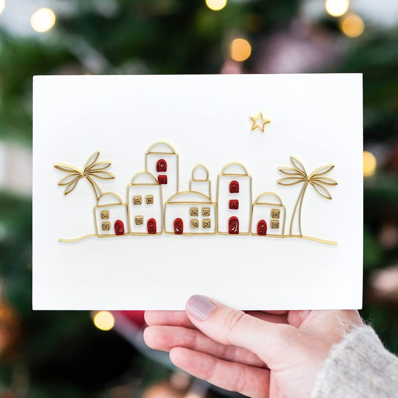 Katy Sue 'Miniature Nativity' Christmas Paper Quilling Card Kit