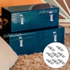 Tool Box Buckle, 8 PCS Stainless Steel Spring Toggle Locks