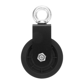 PATIKIL Cable Pulley Rotation Traction Wheel 3.54 in/90mm Silence Detachable Cable Pulley 360 Rotation for Pulley System Gym Equipment Lifting Block Clothesline DIY Projects