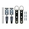 Mirror Hanging Kit with Hangers and Leveling Hardware - 100 lbs - Heavy Duty Mirror Hanging Hardware