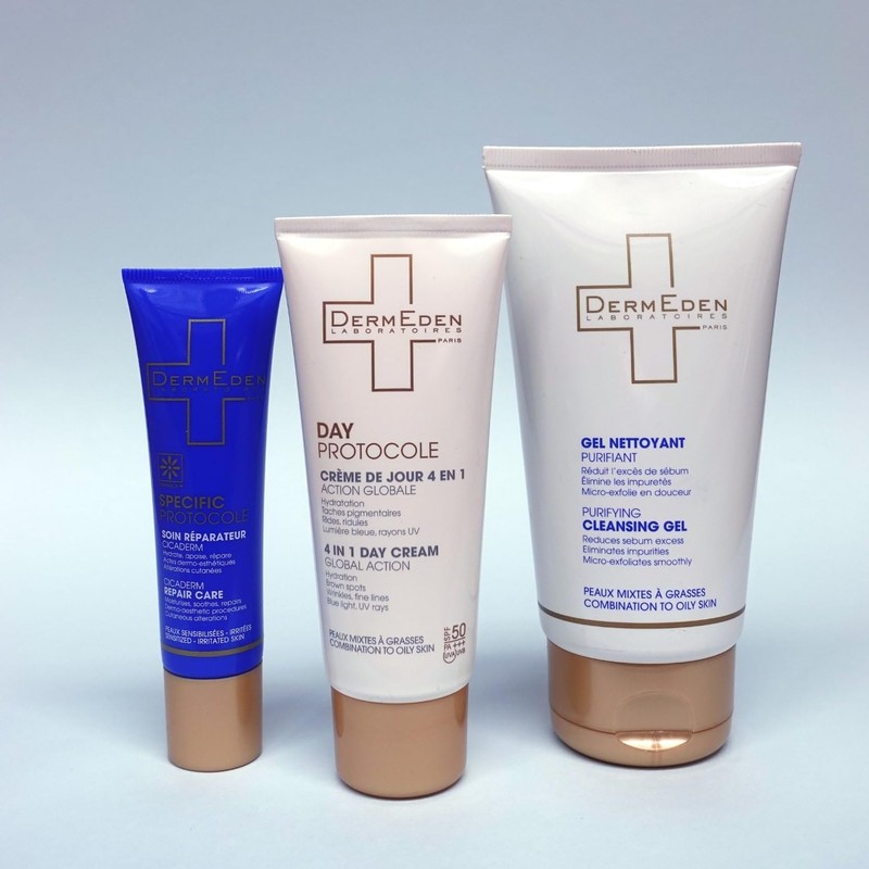 DermEden - Clarifying cleansing gel 150 ml - Removes impurities