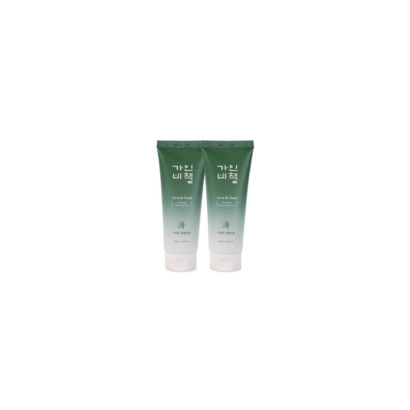 (1+1)Gain B Book Cheong Houttuynia cordata Cleansing Foam 150ml Medicinal