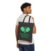Maui, Hawaii Cotton Canvas Pickleball Maui Tote Bag