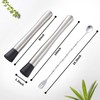 10 inch & 8 inch Stainless Steel Cocktail Muddler with