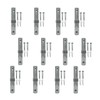 Fudatong Scaffolding Coupling Pin 1-1/4"OD x 8.5" L with 1"