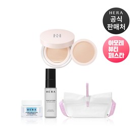 Hera 헤라아뷰페 리플렉션 스킨 글로우 쿠션 파운데이션 듀오 SPF40/PA++ (본품15g+리필15g) HERA Aubeaupe Reflection Skin Glow Cushion Foundation Duo SPF40/PA++ (15g Main Product + 15g Refill)
