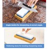 LUCKUT Sharpening Stone Whetstone Set Kitchen Knife Sharpener Stone Wet